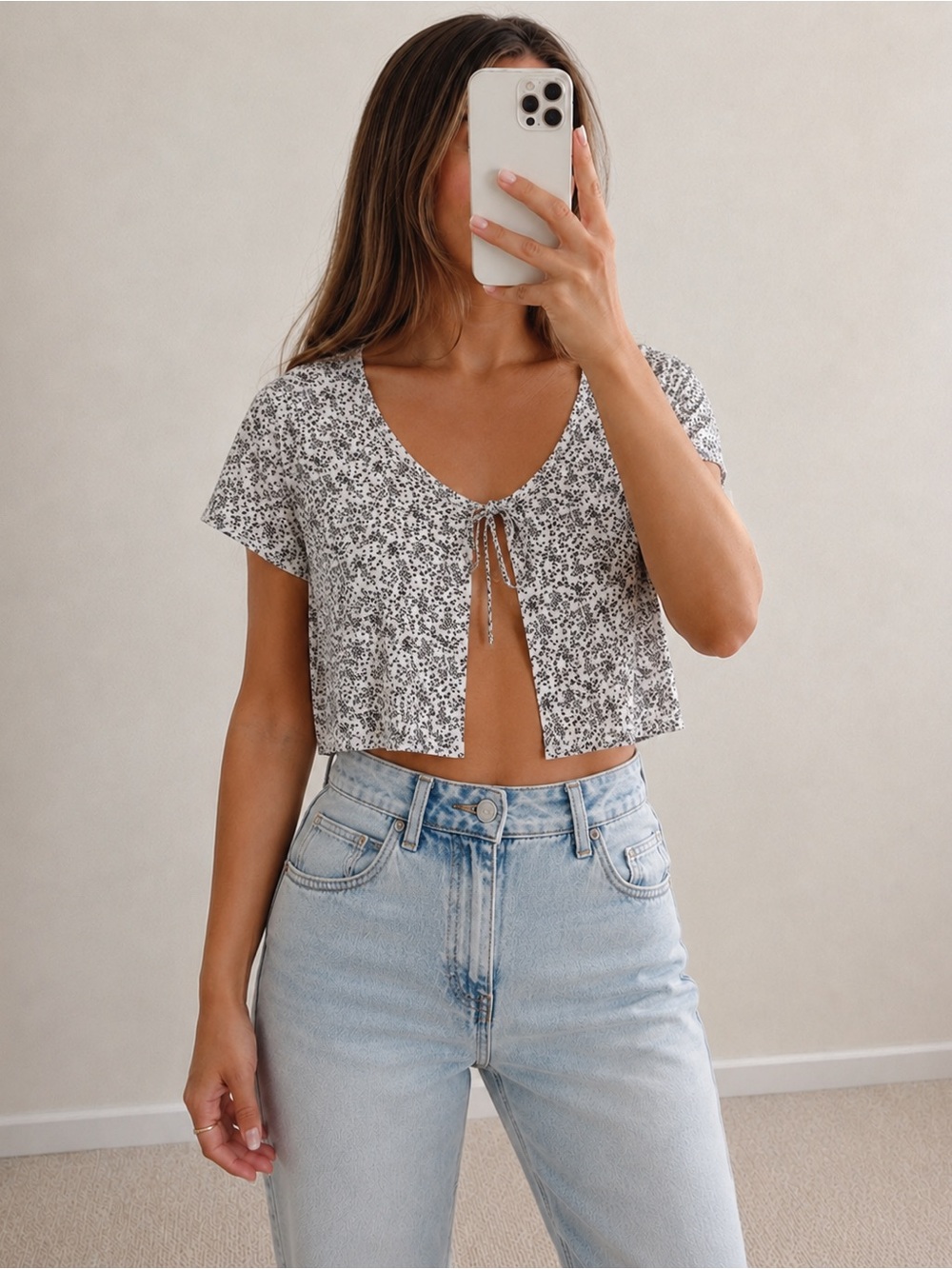 ae floral top